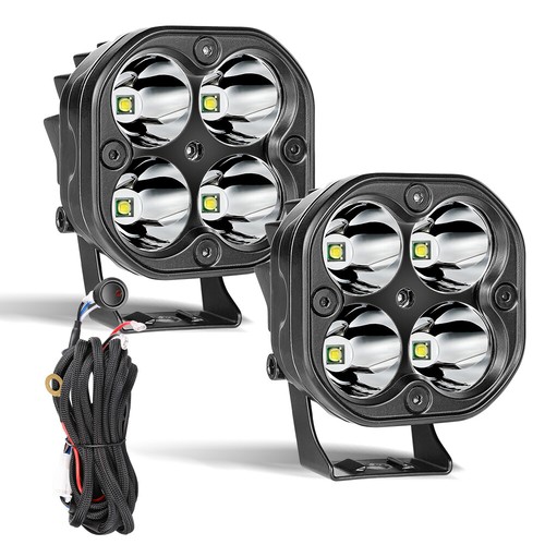 Led cube pods white - 3'', off