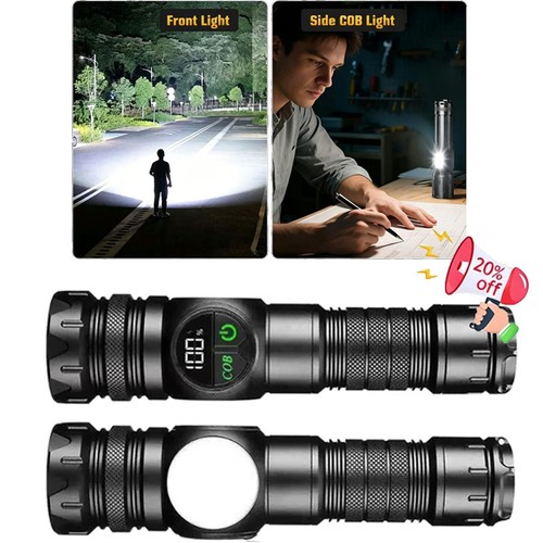 Super bright led flashlight - super,
