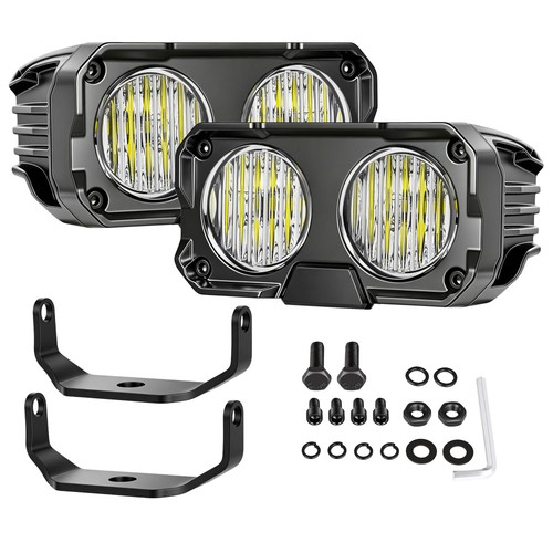 2pc led work light bar - 2pc, 3"