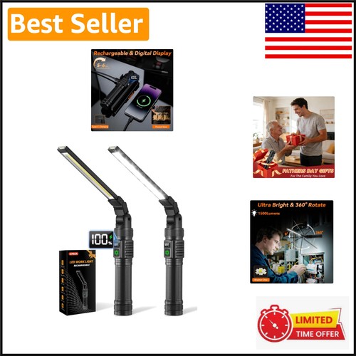 Versatile magnetic led work - led,