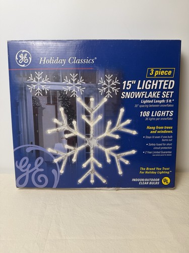 Holiday classic snowflake - ge,