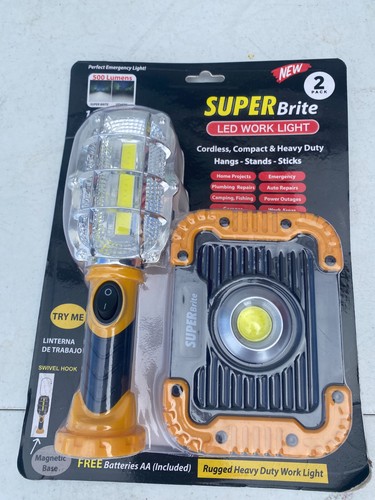 Super brite pack led work - 2-pack,