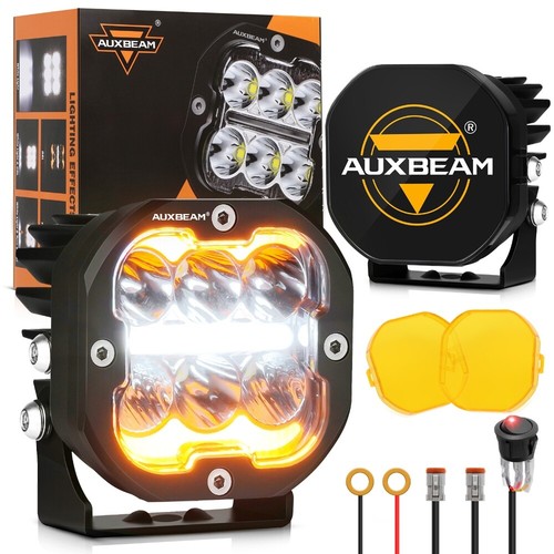 Auxbeam 168w led cube pods - auxbeam,
